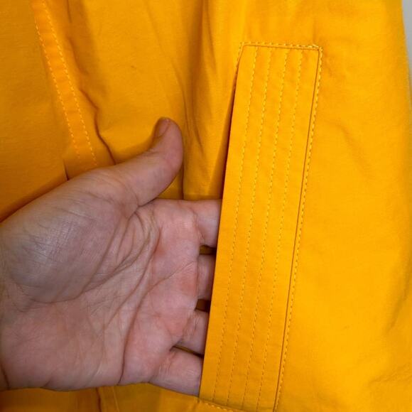 EILEEN FISHER Mango Drawstring Hooded Zip Jacket size PM - Picture 8 of 15